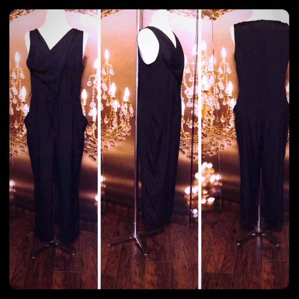 Miss Tina Black Jumpsuit by Tina Knowles